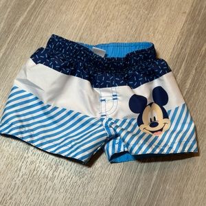 Mickey Mouse swim trunks